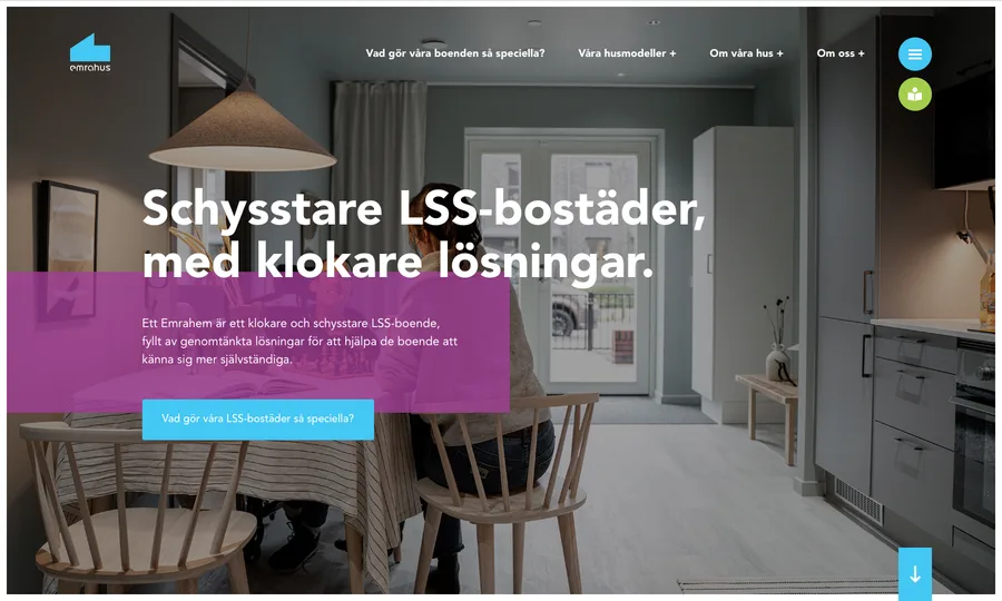 Emrahus - Webb för LSS-boendeutvecklare