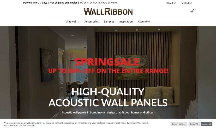 Wall Ribbon - desktop
